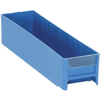 Cabinet Drawer, 2-3/4" W x 11" D x 2-1/2" H, Blue Stor-it Systems