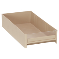 Cabinet Drawer, 5-5/8" W x 11" D x 2-1/2" H, Ivory Stor-it Systems