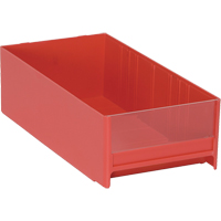 Cabinet Drawer, 5-5/8" W x 11" D x 3-5/16" H, Red Stor-it Systems