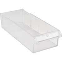 Replacement Drawer for KPC-700 Parts Cabinets, Plastic, 4-11/16" W x 8-5/8" D x 2-1/5" H, Clear Stor-it Systems