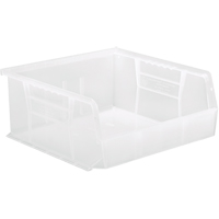 Bac transparent ultra empilable & suspendable, 11" la, 5" h x 10-7/8" p, Transparent Stor-it Systems