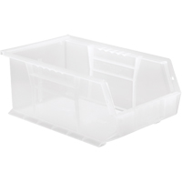 Clear-View Ultra Stack & Hang Bin, 8-1/4" W x 6" H x 13-5/8" D, Clear Stor-it Systems
