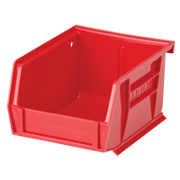 Stack & Hang Bin, 4-1/8" W x 3" H x 5-3/8" D, Red Stor-it Systems