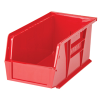 Stack & Hang Bin, 5-1/2" W x 5" H x 10-7/8" D, Red Stor-it Systems