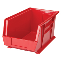 Bac empilable & &agrave; suspendre, 8-1/4" la, 7" h x 14-3/4" p, Rouge Stor-it Systems