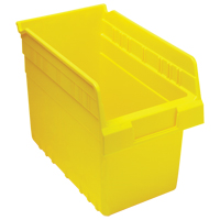Bacs pour &eacute;tag&egrave;re Store-Max, 6-5/8" la x 8" H x 11-5/8" p, Jaune, Capacit&eacute; 44 lb Stor-it Systems