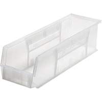 Ultra Stack & Hang Bin, 17-7/8" W x 5" H x 5-1/2" D, Clear Stor-it Systems