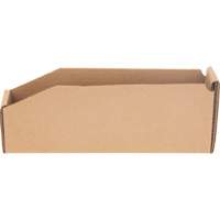 Deep Corrugated Parts Bins, 1-15/16" W x 11-1/4" D x 4-1/2" H, Beige Stor-it Systems