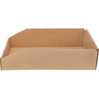 Deep Corrugated Parts Bins, 9-3/4" W x 17-1/4" D x 4-1/2" H, Beige Stor-it Systems