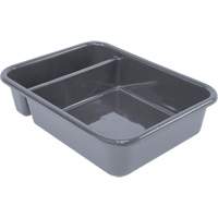 Bac d'entreposage tout usage &agrave; compartiment, 5" ha x 15" p x 20" lo, Plastique, Gris Stor-it Systems