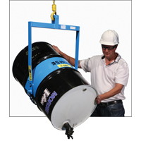 Drum Lifters - Manual Tilt, 55 US gal. (45 Imperial Gal.) Drum Size, 800 lbs./363 kg. Cap. DA199 | Stor-it Systems