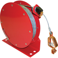 Retractable Grounding Wires, 50' Length, Heavy-Duty DB025 | Stor-it Systems