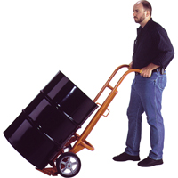 Chariots ergonomiques pour baril, Fabriqu&eacute; en Acier, 55 - 85 gal. US (45 - 70 gal. imp.) Stor-it Systems