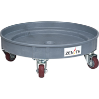 Leak Containment Drum Dolly, 24.25" dia. X 7.625" H, 1.5 US Gal. Spill Cap. DC465 | Stor-it Systems