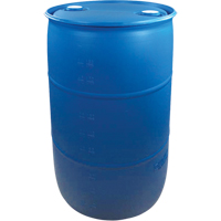 Polyethylene Drums, 55 US gal (45 imp. gal.), Closed Top, Blue Stor-it Systems