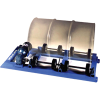 Single Stationary Drum Roller, 55 US gal. (45 Imperial Gal.) Capacity, Fixed Speed, 0.5 HP DC573 | Stor-it Systems