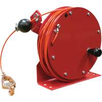 G 3000 Static Discharge Grounding Reel, 100' Length, Heavy-Duty DC784 | Stor-it Systems