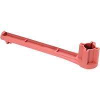 Single Ended Specialty Bung Nut Wrench, 1-1/4" Opening, 8" Handle, Non-Sparking Nylon Stor-it Systems