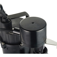 Thermoplastic Submersible Sump Pump, 2560 GPH, 115 V, 4.6 A, 1/3 HP Stor-it Systems