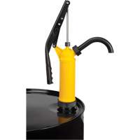 Lever-Type Drum Pump, Polypropylene, 14 oz./Stroke, Fits 5-55 Gal. Stor-it Systems