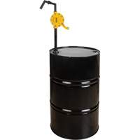 Pompe rotative pour baril, Polypropyl&egrave;ne, Pour capacit&eacute; 15 - 55 gal. US, 8 oz/course Stor-it Systems