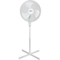 Ventilateur oscillant sur socle, Commercial, 3 Vitesses, Diam&egrave;tre de 18" Stor-it Systems