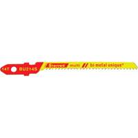 Lames pour scie sauteuse Unified Shank, Bim&eacute;tal, 2" lo, 14 dents par pouce Stor-it Systems