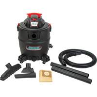 Aspirateur, Secs-humides, 6 CV, 16 gal. US (60,6 litres) Stor-it Systems