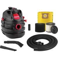 Portable Shop Vacuum, Wet-Dry, 6 HP, 5 US Gal. (18.9 Litres) EB328 | Stor-it Systems