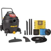 Aspirateur industriel, Secs-humides, 3 CV, 16 gal. US (60,6 litres) Stor-it Systems