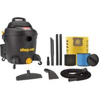 Aspirateur pour atelier, Secs-humides, 4,5 CV, 10 gal. US (37,9 litres) Stor-it Systems