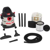 Shop Vacuum, Wet-Dry, 4.5 HP, 5 US Gal. (18.9 Litres) EB351 | Stor-it Systems