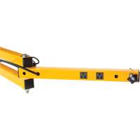 Bras verrouillables double 180 avec deux r&eacute;ceptacles Stor-it Systems