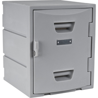 Locker, 15" x 15" x 18", Grey, Assembled FC689 | Stor-it Systems