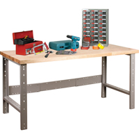 &eacute;tabli pr&eacute;conçu, Dessus & montants seulement, Cap 2500 lb, 72" la x 30" p, 34" h Stor-it Systems