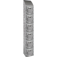 Casier, 12" x 15" x 12", Gris, Assembl&eacute; Stor-it Systems