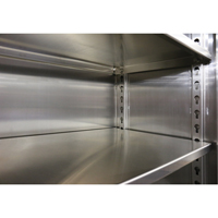 Extra Heavy-Duty Cabinet Shelf, 36" x 24", 1900 lbs. Capacity, Stainless Steel, Grey FI349 | Stor-it Systems