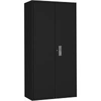 Wardrobe Storage Cabinet, Steel, 36" W x 18" D x 72" H, Black Stor-it Systems