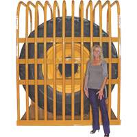 T112 12-Bar Earthmover Tire Inflation Cage FLT353 | Stor-it Systems