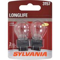 3157 Mini-ampoule automobile &agrave; longue dur&eacute;e de vie, Incandescente, 26,9 W/8,3 W, Blanc cass&eacute; Stor-it Systems