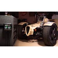 Genius&reg; 2X2 2-Bank, 4-Amp Battery Charger Stor-it Systems