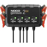 Genius&reg; 2X4 4-Bank, 8-Amp Battery Charger Stor-it Systems