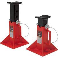 Jack Stands, Locking Pin, 5 tons Capacity, 9-1/2" - 15-3/4" H Stor-it Systems