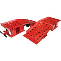Paire de rampes pour camion, Capacit&eacute; 20 000 lb, 48-1/4" lo, 12-5/8" la, Hauteur de 9" Stor-it Systems