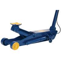 Long Chassis Service Jack, 10 Ton(s) Capacity, 6-3/4" Lowered, 25-1/2" Raised, Air Hydraulic Stor-it Systems