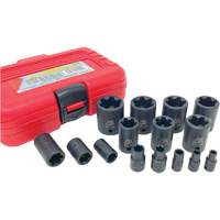 EP "Star" Plus Socket Set, 15 Pieces, 1/4"/3/8"/1/2" Drive Size Stor-it Systems