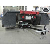 Floor Service Jack, 12 Ton(s) Capacity, 7-1/2" Lowered, 15-3/4" Raised, Air Hydraulic Stor-it Systems