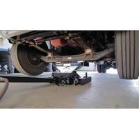 Floor Service Jack, 12 Ton(s) Capacity, 7-1/2" Lowered, 15-3/4" Raised, Air Hydraulic Stor-it Systems