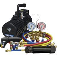 Ensemble combin&eacute; d&eacute;vacuation et de chargement pour R134a/R1234yf? Stor-it Systems