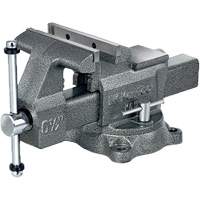 &eacute;tau professionnel d'atelier K65, Largeur des m&acirc;choires 6-1/2", Profondeur de la gorge 3-7/8", Base Pivotant Stor-it Systems